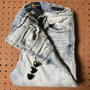 Lucky brand set: Denim and Necklace